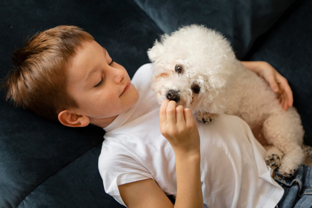 nuvem de ideias de nomes para cachorros machos com afeto